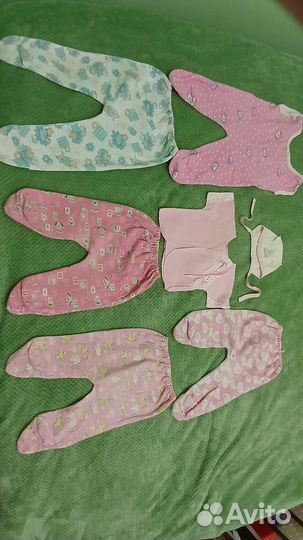 Детские вещи пакетом на девочку от 0 до года