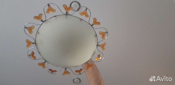 Потолочные светильники и люстры бу