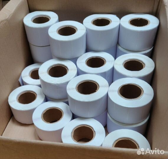 Термоэтикетки 43х25/1000 эко