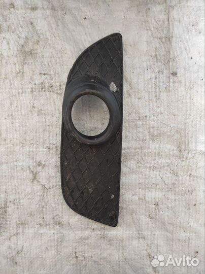 Накладка рамка птф правая mitsubishi lancer 10