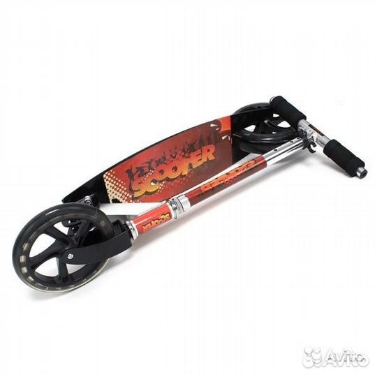 Самокат алюминиевый Взрослый Белый