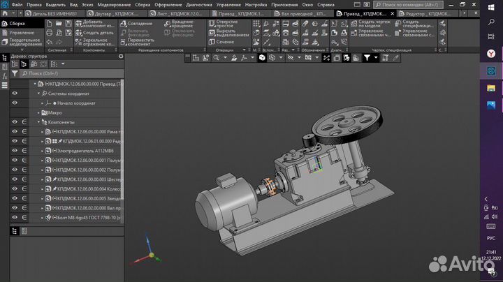 3D модели по чертежам