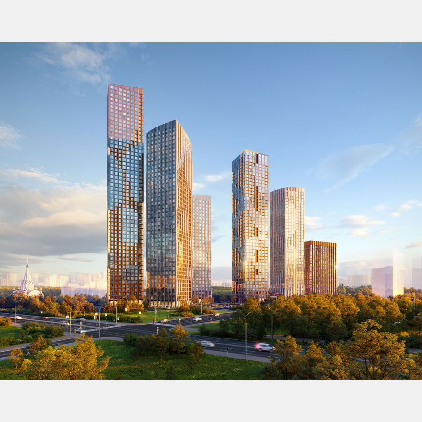 2-к. квартира, 41,4 м², 31/54 эт.