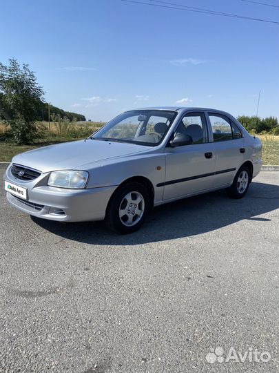 Hyundai Accent 1.5 МТ, 2007, 168 000 км