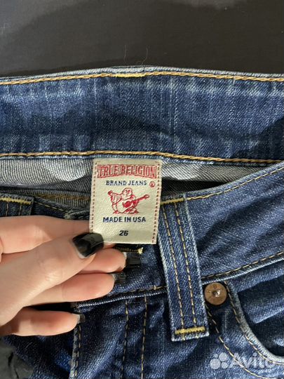 Джинсы true religion клеш