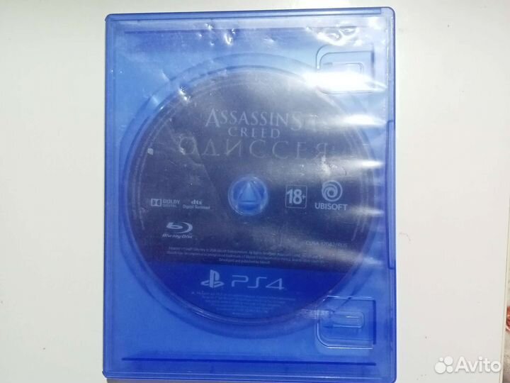 Диск для ps4 assassin's creed Odyssey