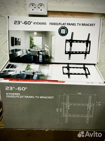 Кронштейн для Тв с наклоном от 23 до 60 дюймов