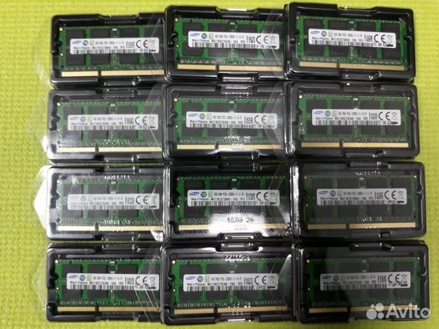 Оперативная память 4,8GB DDR3L (New) Samsung