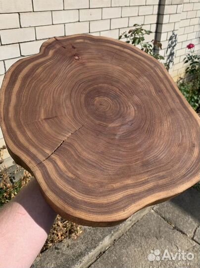 Торцевые спилы дерева ровные