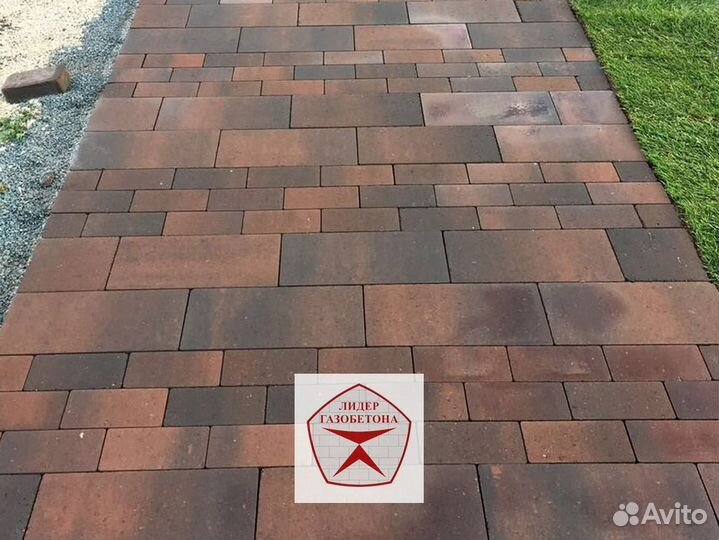 Брусчатка цветная колормикс