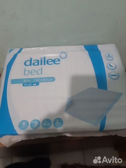 Пеленки одноразовые 60х90 30 штук