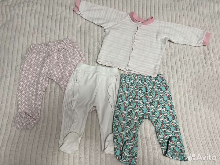 Вещи пакетом на девочку 68-74