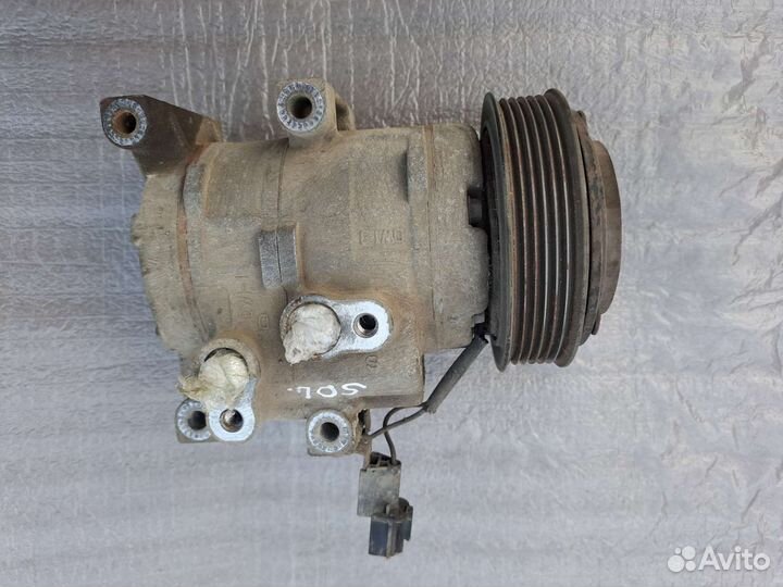 Хундай Солярис 1 компрессор кондиционера