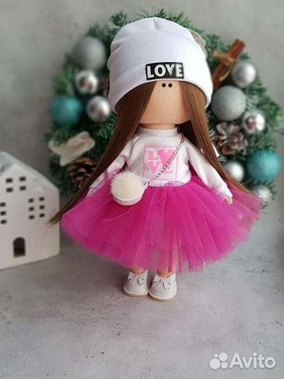 Интерьерная кукла, текстильная кукла