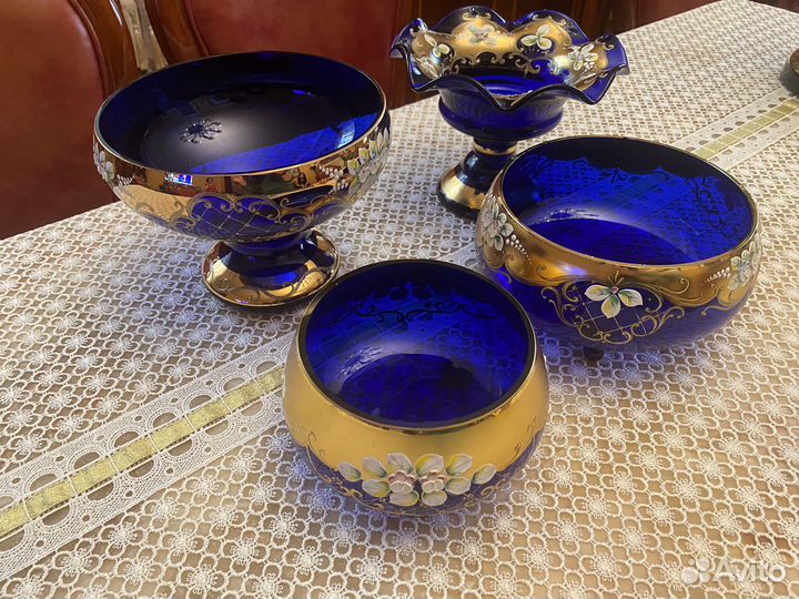 Ваза для фруктов и конфет богема