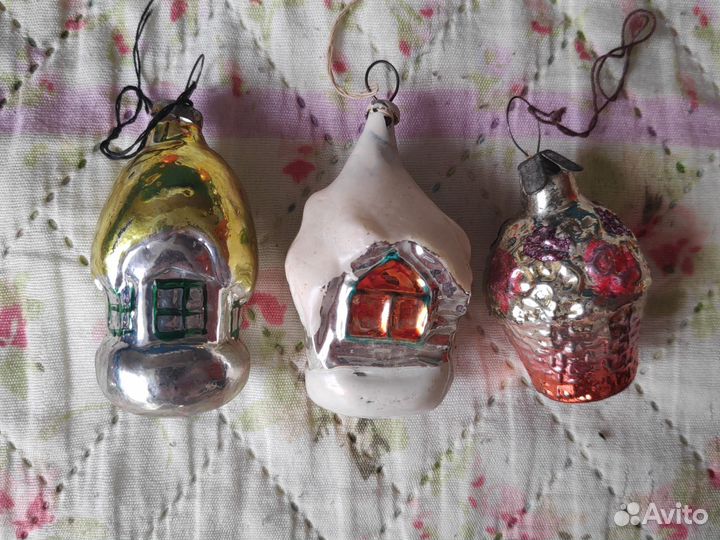 Елочные игрушки СССР