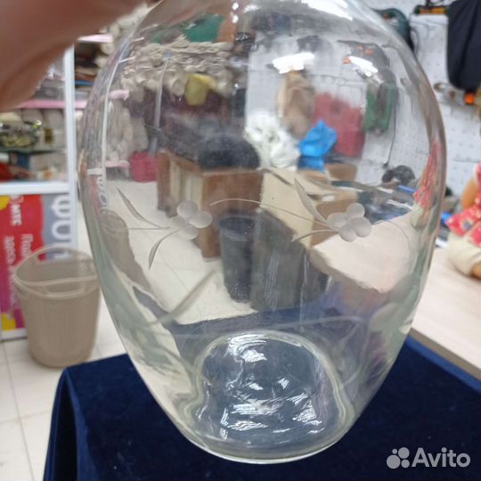 Графин штоф резное стекло (сзр)