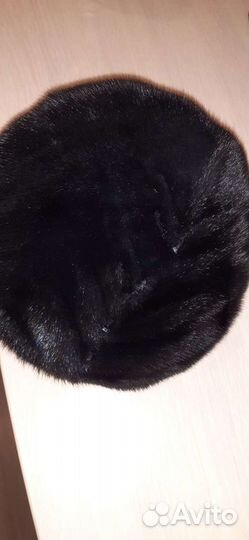 Женский норковый берет