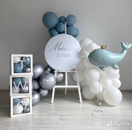 Фотозона. Оформление шарами уфа