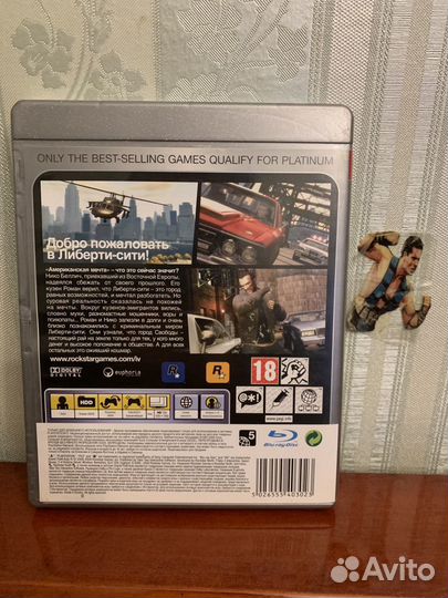 GTA Grant the auto 4 PS3 (Лицензия)