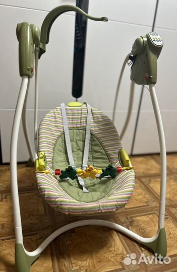 Электрокачели шезлонг