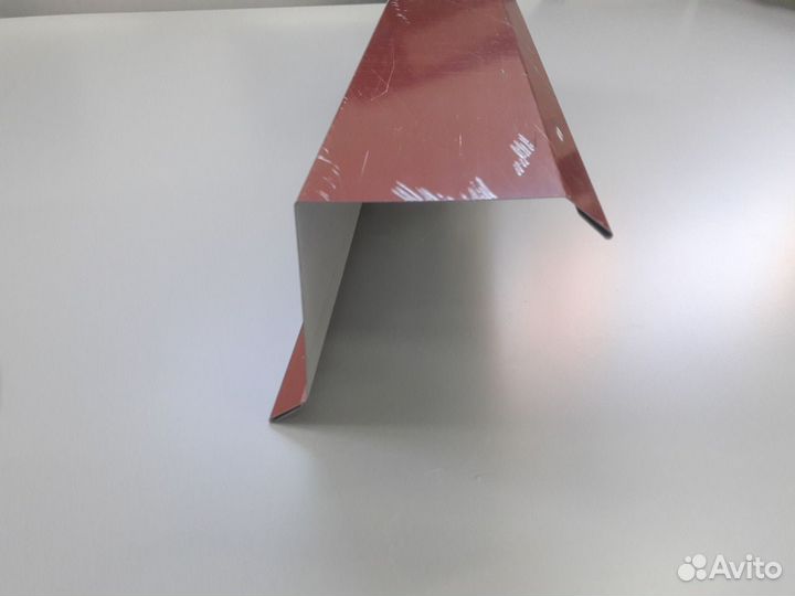 Планка торцевая для металлочерепицы 80*80 RAL 3009