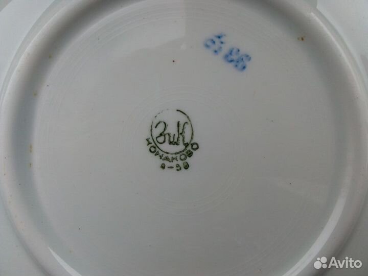 Тарелки антикварные, блюдца (розетки) СССР