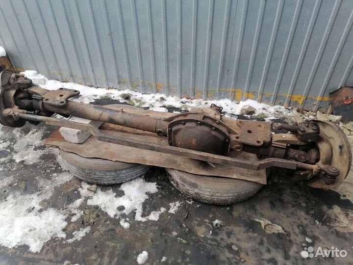 Передний мост соболь 4x4
