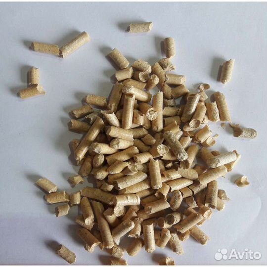 Светлые топливные пеллеты премиального качеств