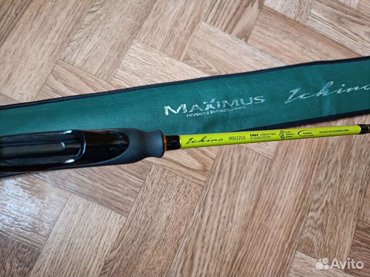 Спиннинг Maximus Ichiro MSI22UL 2.20 тест 1-7гр