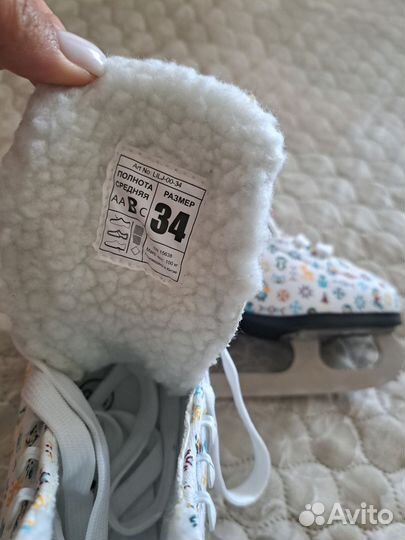 Коньки фигурные детские