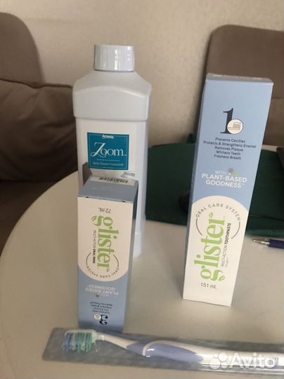 Зубная паста Glister Kids, взрослая