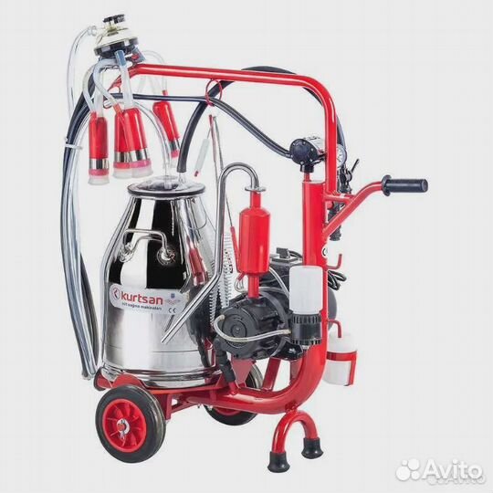 Доильный аппарат для коров Kurtsan с одним баком