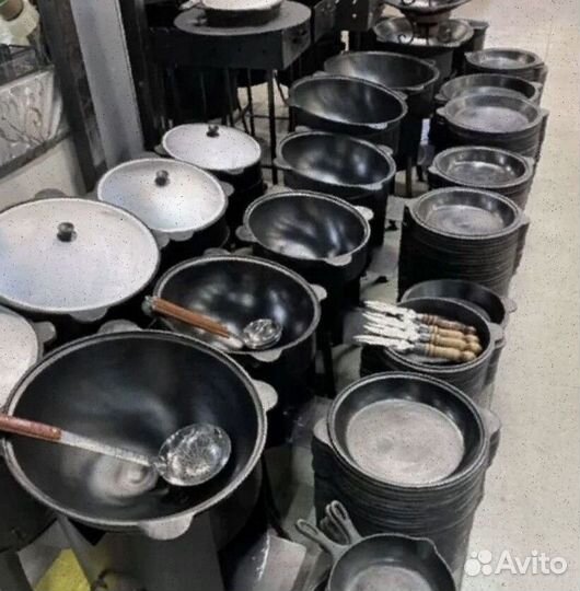 Казаны чугунные узбекские Печи