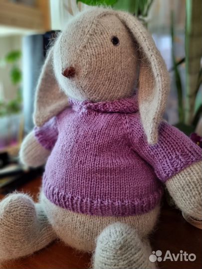 Мягкая игрушка заяц