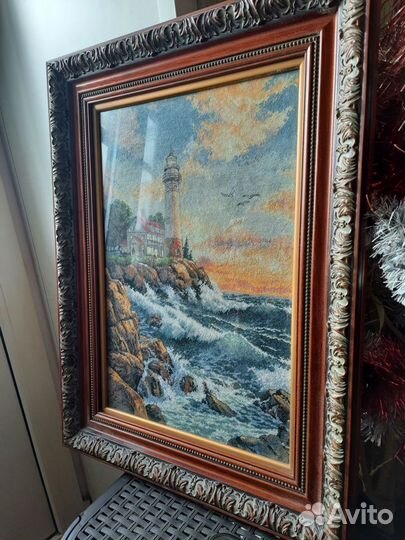 Картина вышитая крестом 