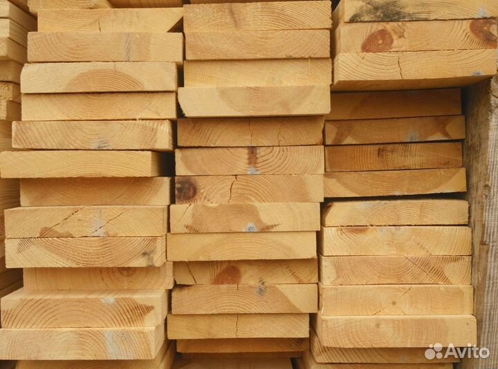 Доска сухая строганная