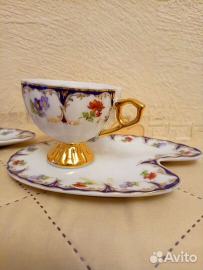 Кофейная пара фарфор