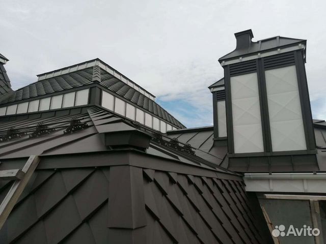 Кровельные работы. фальцевая кровля в Санкт-Петербурге | Услуги | Авито