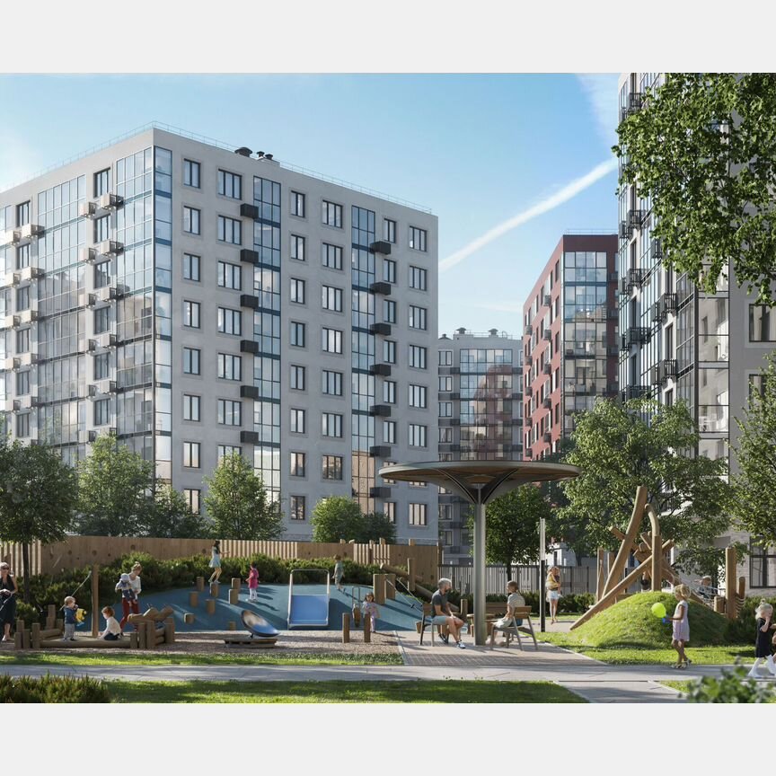 2-к. квартира, 61,6 м², 3/11 эт.