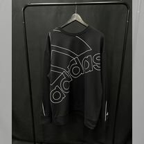 Adidas Bold Outline Logo Crewneck Sweatshirt
