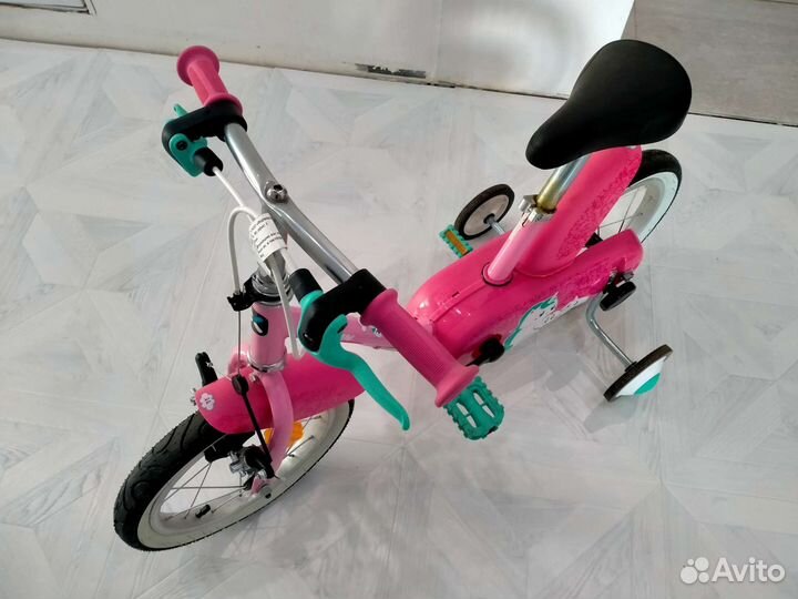 Велописед детский btwin unicorn розовый