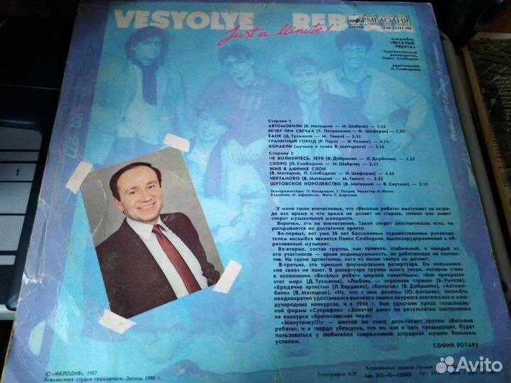 Виниловые пластинки