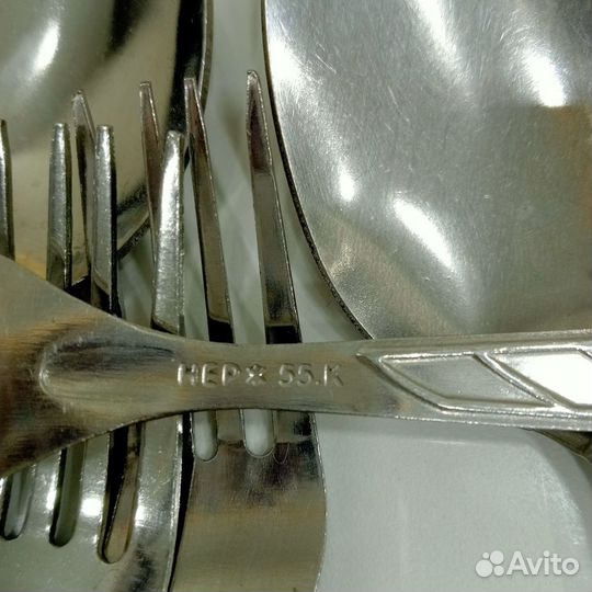 Ложки вилки нержавейка СССР новые