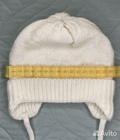 Шапочка и шарфик для младенца