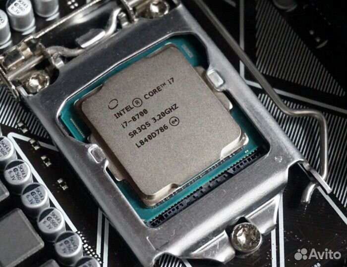 Cpu intel core i7 8700