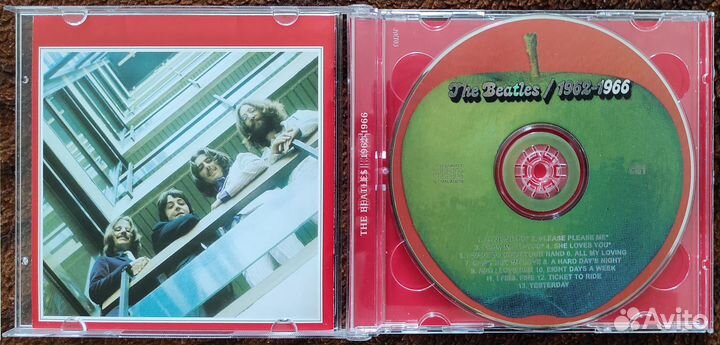 The Beatles 1962-1966 (Red). 1967-1970 (Blue) 2CD