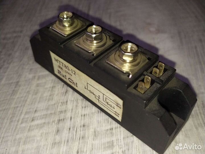 Модуль тиристорный MTT-80-12 80A 1200V