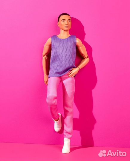 Кукла Кен Brandon Barbie Looks модель 17