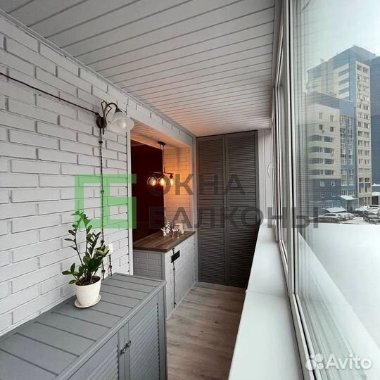 Остекление балконов и лоджий